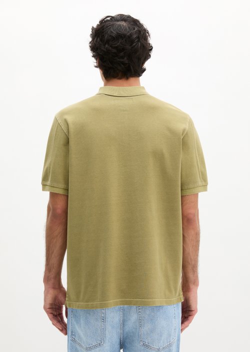 Piqué regular polo shirt — Vibrant Fern