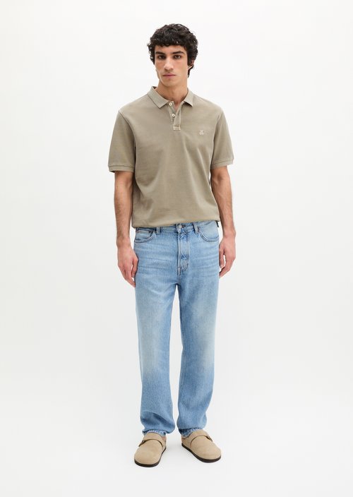 Piqué regular polo shirt — Avery Fern