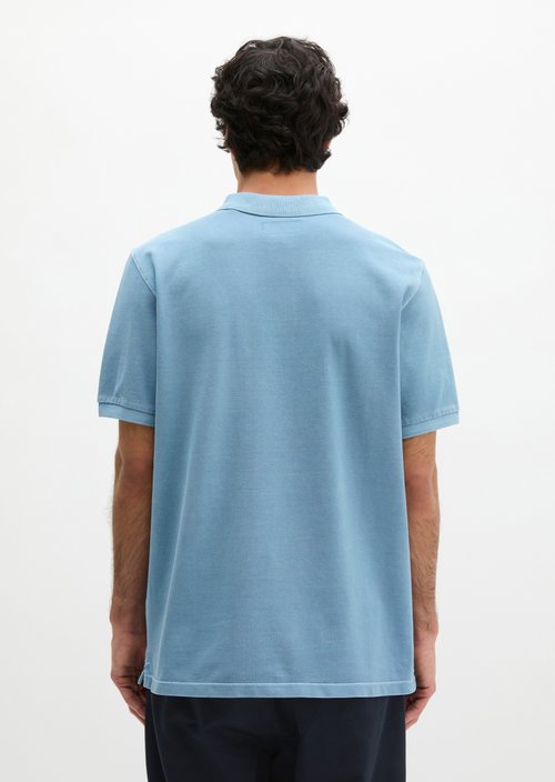 Piqué regular polo shirt — Blue Dawn