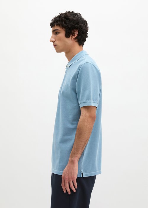Piqué regular polo shirt — Blue Dawn
