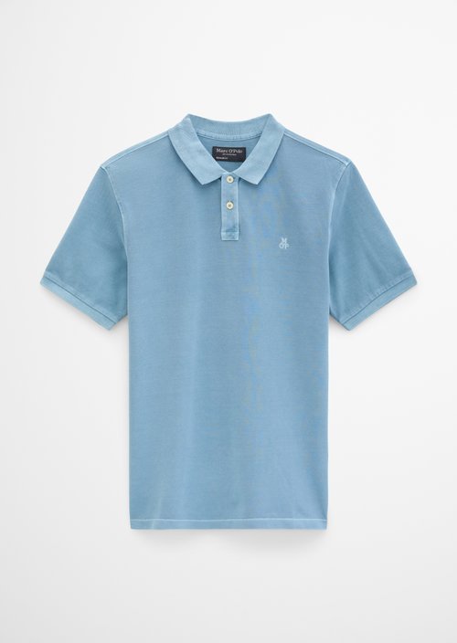 Piqué regular polo shirt — Blue Dawn