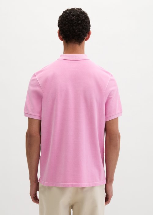 Piqué regular polo shirt — Mellow Rose