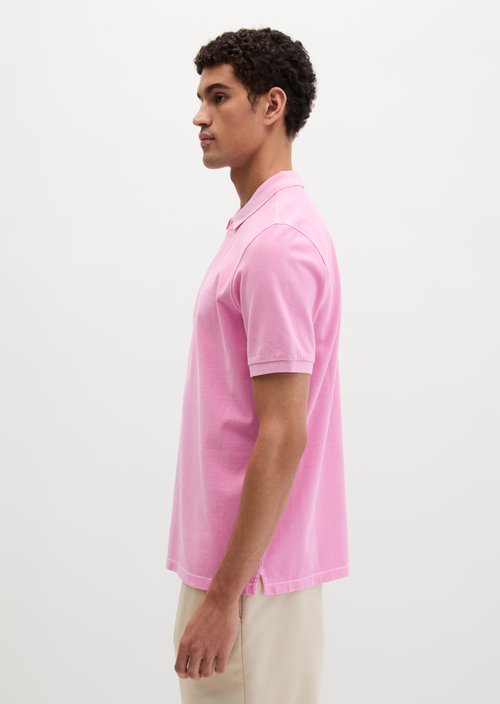 Piqué regular polo shirt — Mellow Rose