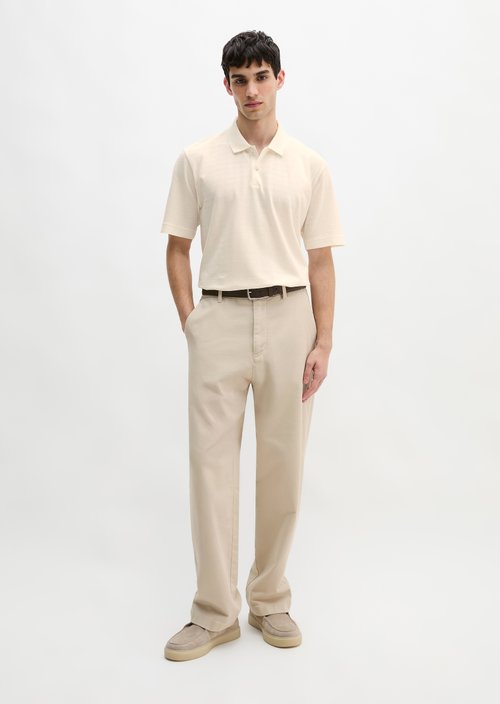 DfC polo shirt regular — Silky White
