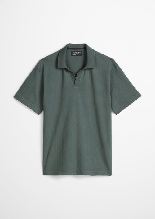 DfC polo shirt Jersey Structure regular — Skipping Stone