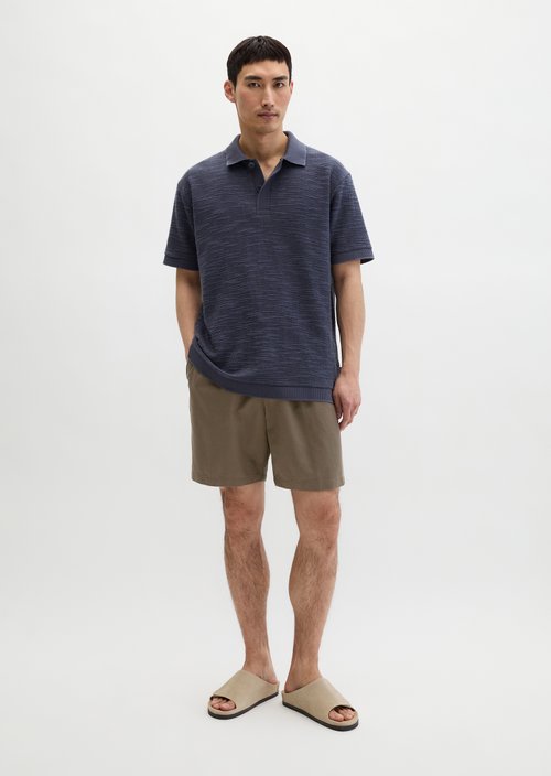 Jersey Poloshirts Shortsleeve — Faded Blue