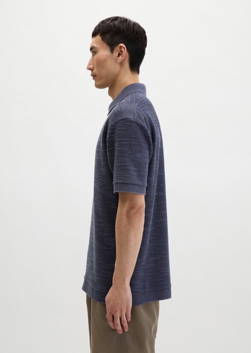 Jersey Poloshirts Shortsleeve — Faded Blue