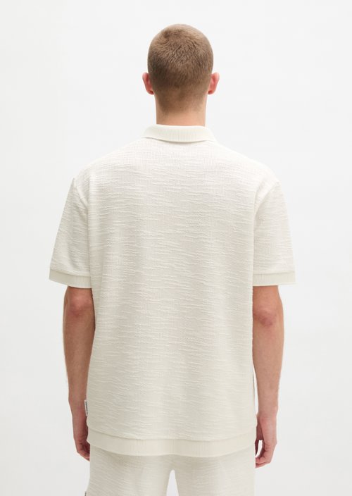 Jersey Poloshirts Shortsleeve — Silky White