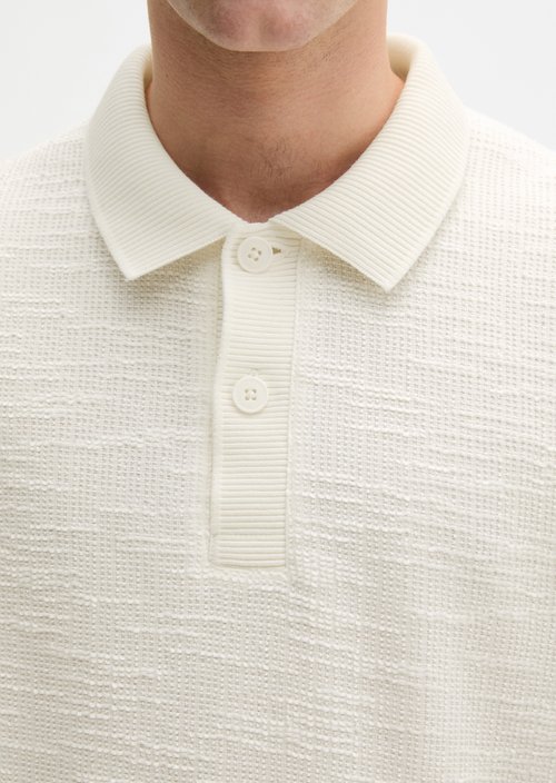 Jersey Poloshirts Shortsleeve — Silky White