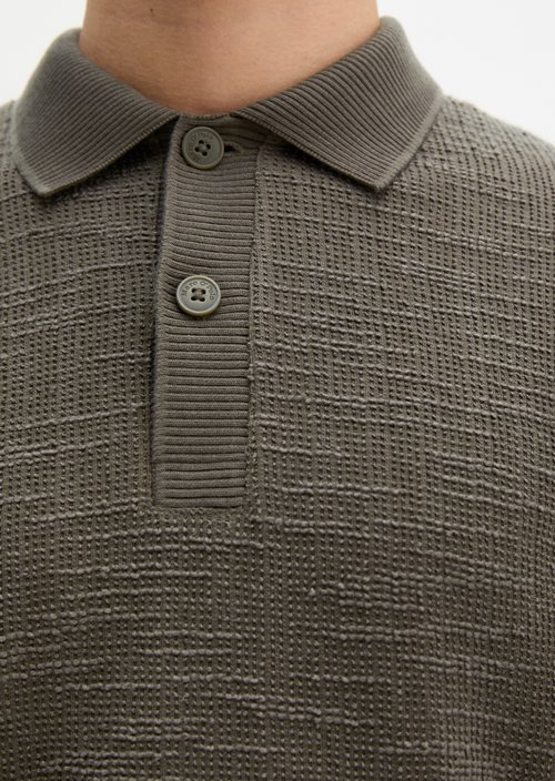 Jersey Poloshirts Shortsleeve — Dark Nickle