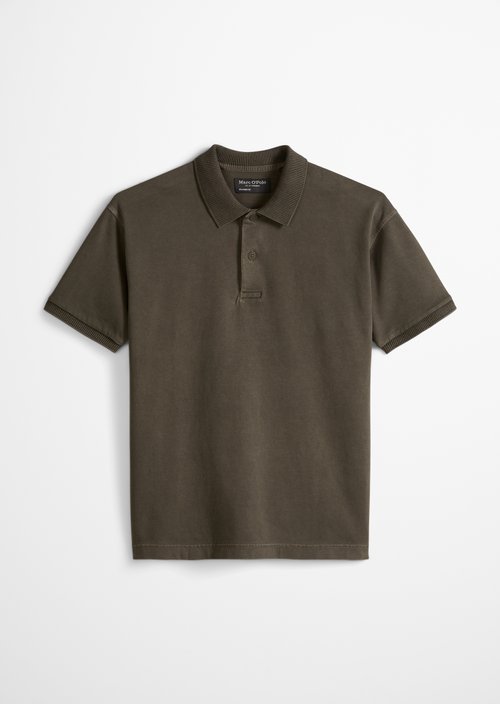Loose polo shirt — Dark Nickle