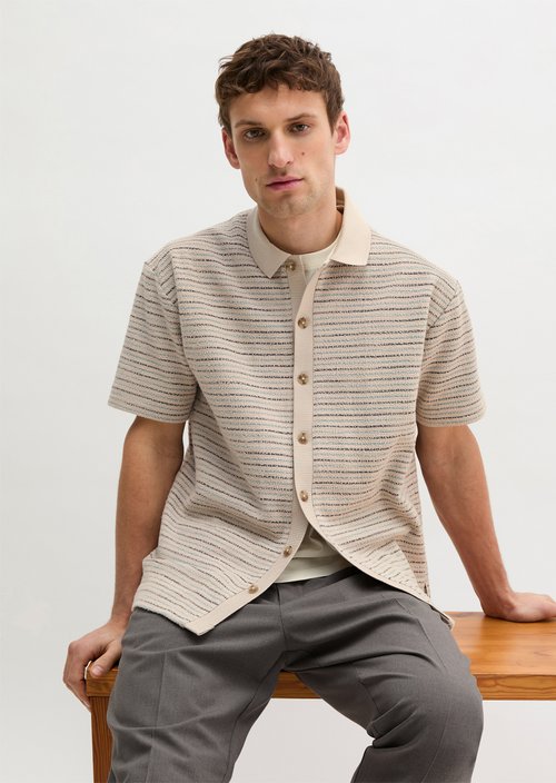 DfC jersey shirt relaxed — Light Beige