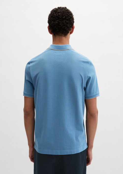 DfC polo shirt piqué regular — Provincial Blue