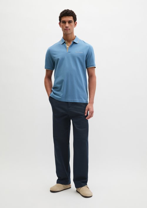 DfC polo shirt piqué regular — Provincial Blue