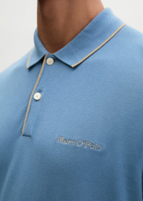 DfC polo shirt piqué regular — Provincial Blue