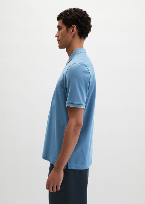 DfC polo shirt piqué regular — Provincial Blue