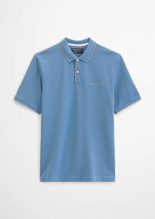 DfC polo shirt piqué regular — Provincial Blue