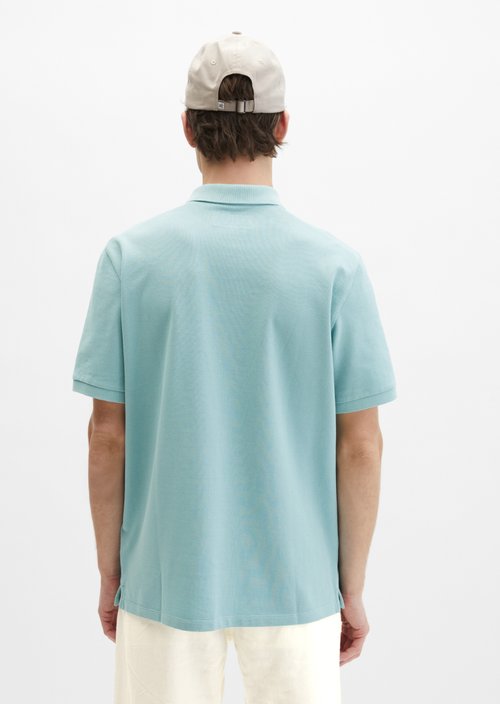 Piqué regular polo shirt — Midnight Moss