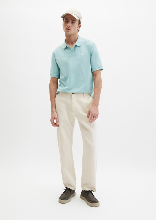 Piqué regular polo shirt — Midnight Moss