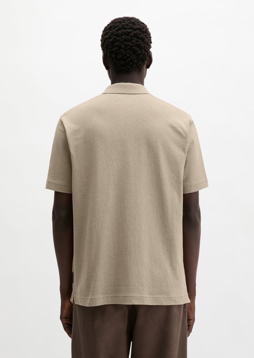 Regular short-sleeved jersey shirt — Charleston Gray