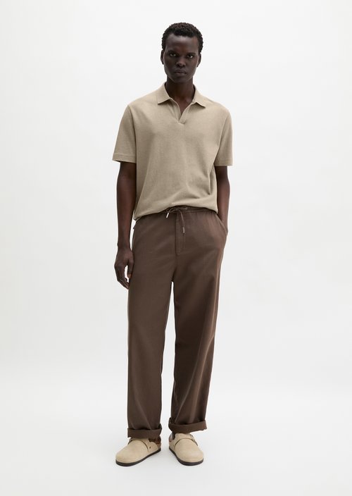 Regular short-sleeved jersey shirt — Charleston Gray