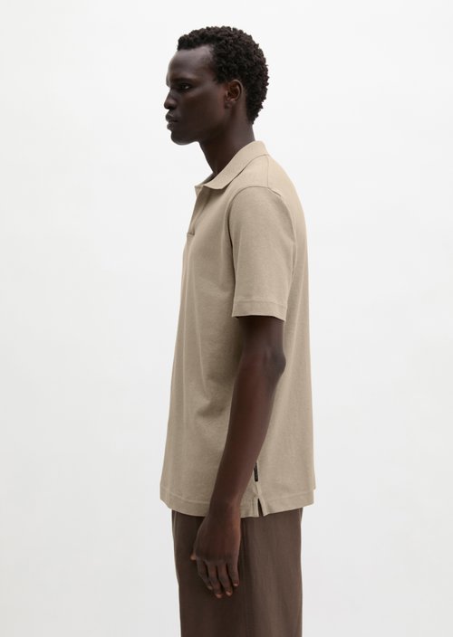 Regular short-sleeved jersey shirt — Charleston Gray