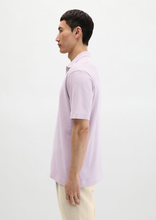Regular short-sleeved jersey shirt — Scattered Orchid