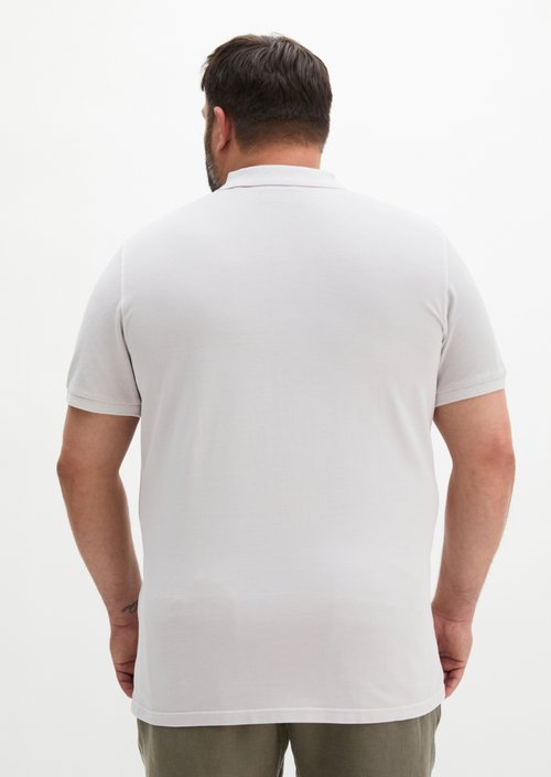 Piqué regular polo shirt — Concrete Clay