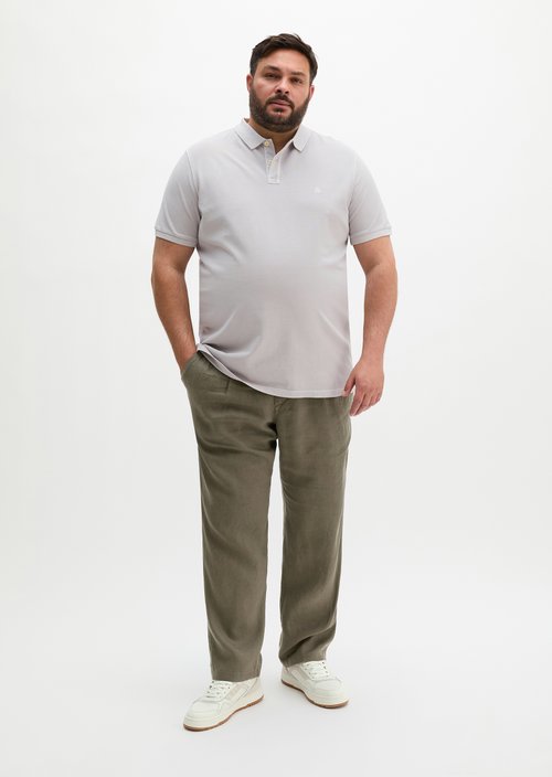 Piqué regular polo shirt — Concrete Clay