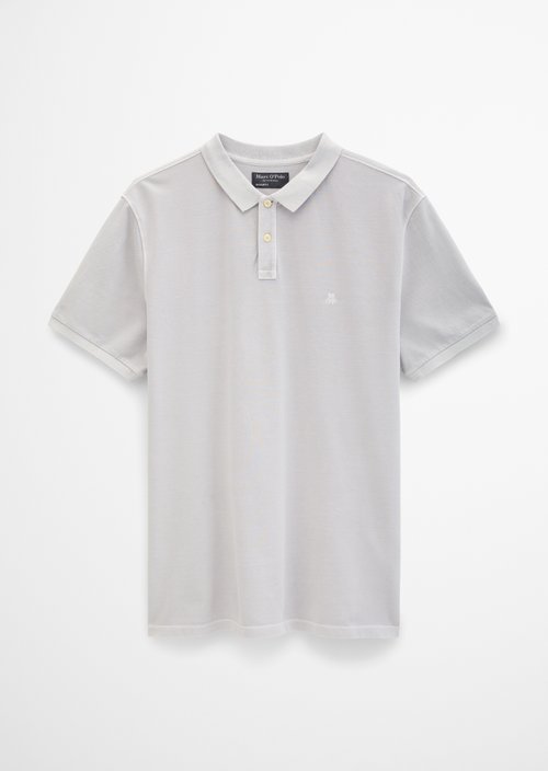 Piqué regular polo shirt — Concrete Clay