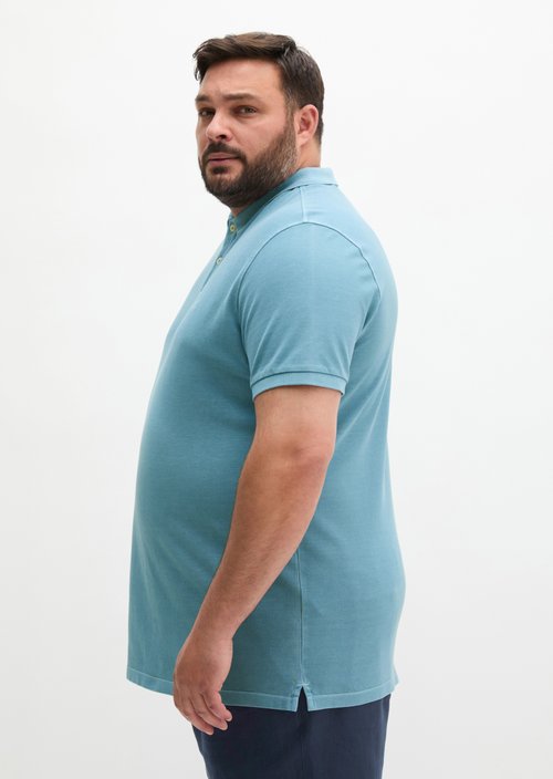 Piqué regular polo shirt — Blue Dawn