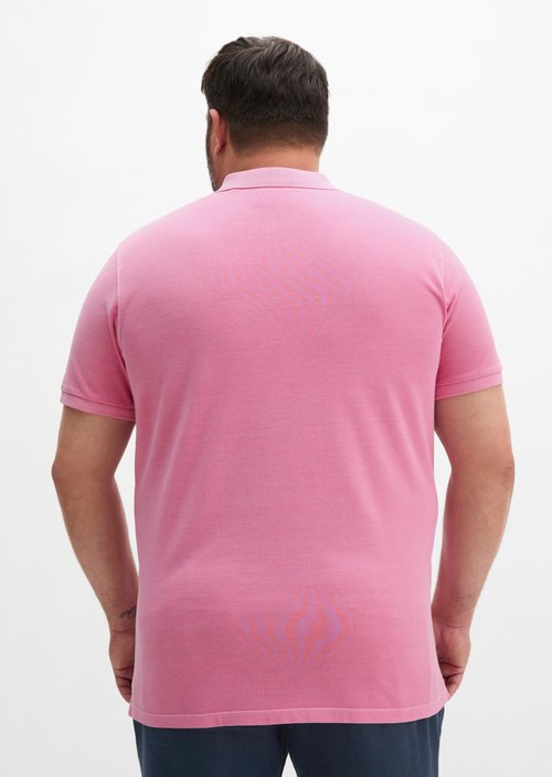 Piqué regular polo shirt — Mellow Rose