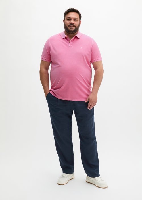Piqué regular polo shirt — Mellow Rose