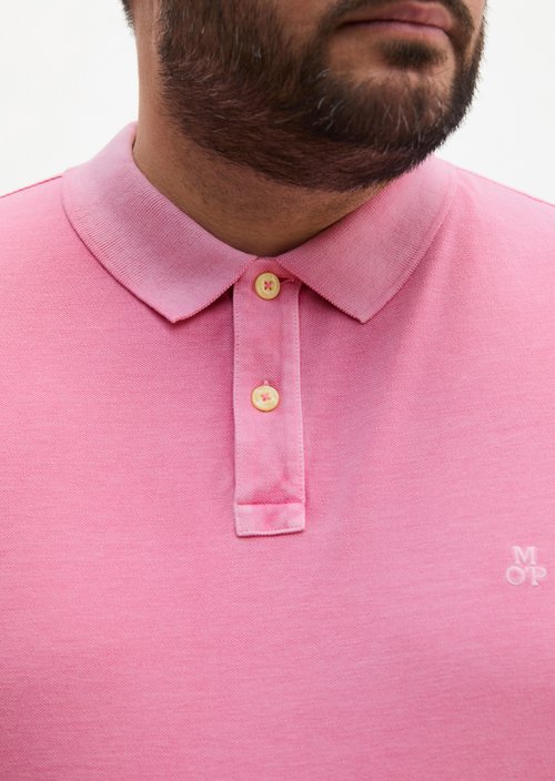Piqué regular polo shirt — Mellow Rose