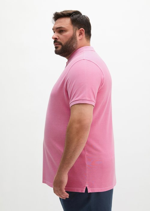 Piqué regular polo shirt — Mellow Rose