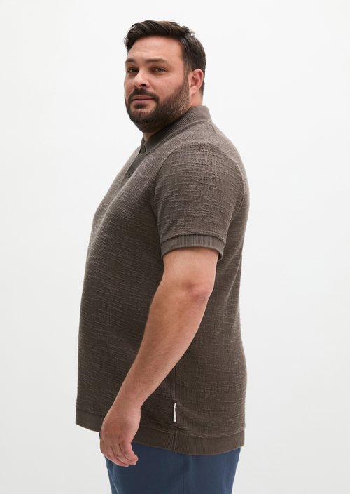 Loose polo shirt — Dark Nickle
