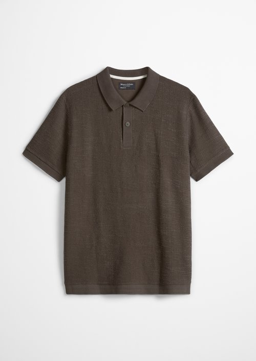 Loose polo shirt — Dark Nickle