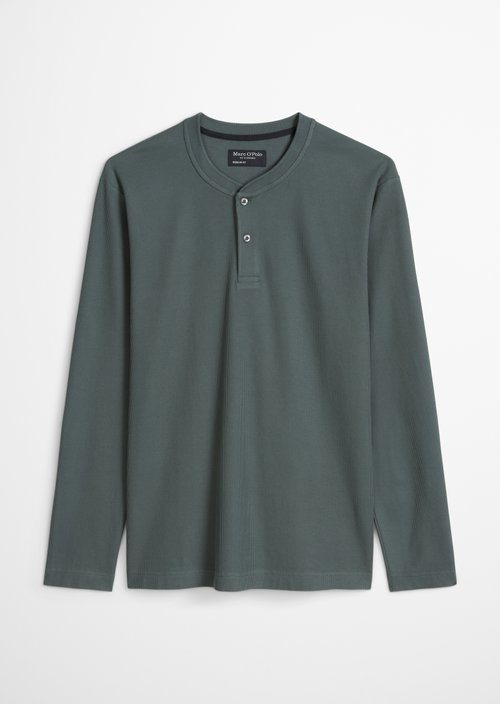 DfC Henley longsleeve regular — Skipping Stone