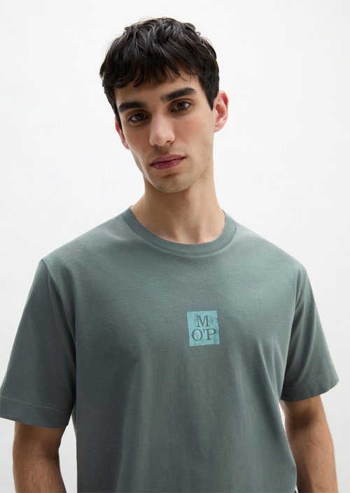 Marc O'Polo T-shirt regular, Heren, grijs, Xs, 100% Katoen