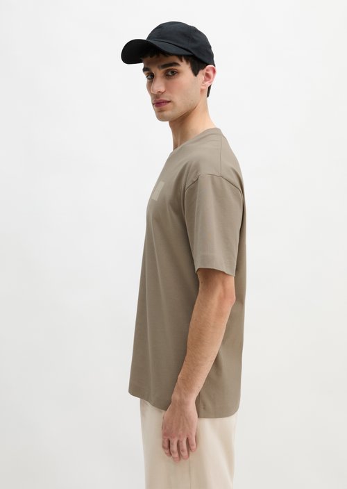 Relaxed T-shirt — Frozen Taupe