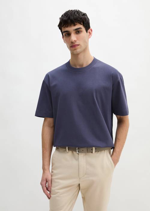 T-shirt relaxed Faded Blue en vue de face