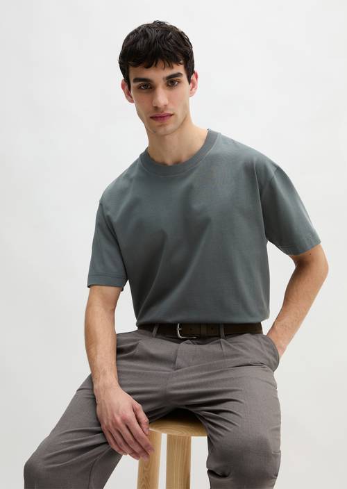 T-shirt relaxed Skipping Stone en vue de face