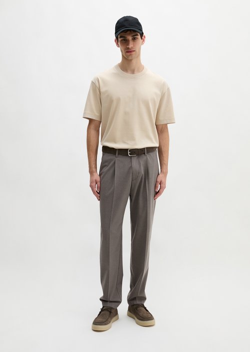 Relaxed T-shirt — Grey Silk