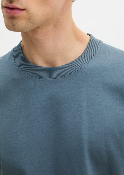 Relaxed T-shirt — Stormy Blue