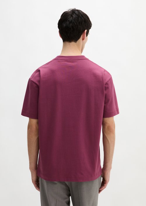 Relaxed T-shirt — Acai Red