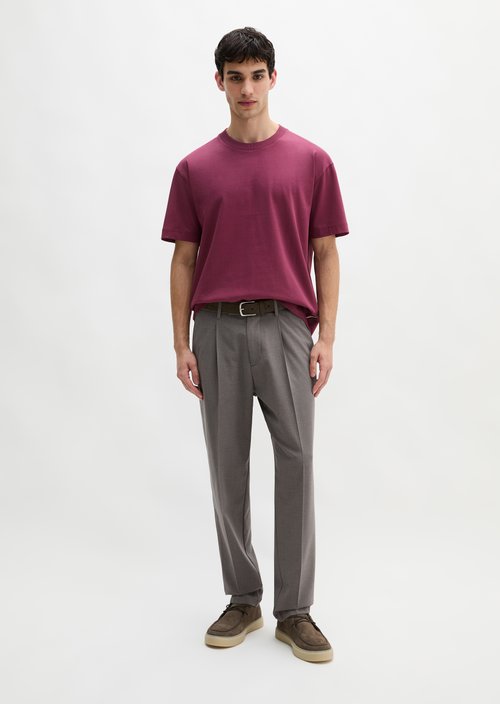 Relaxed T-shirt — Acai Red