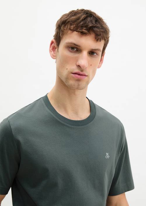 Basic-T-Shirt regular Skipping Stone in Frontalansicht