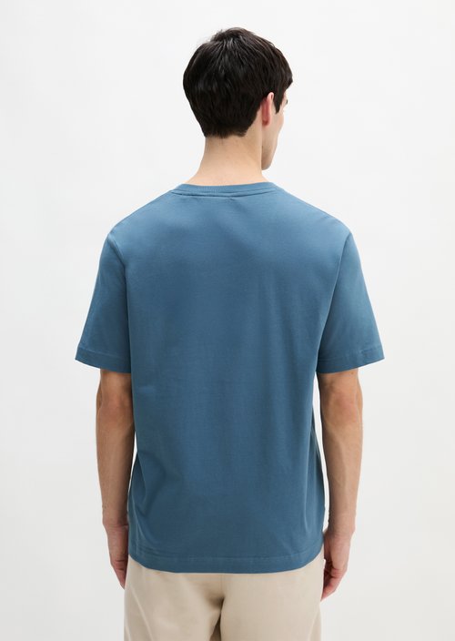 Basic regular T-shirt — Stormy Blue