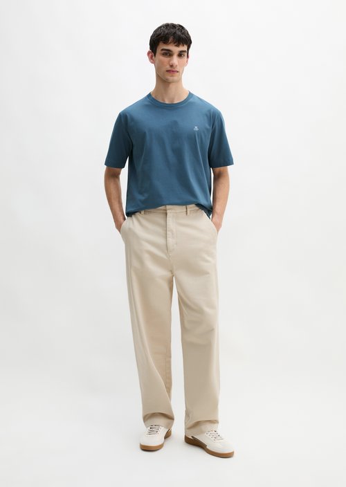 Basic regular T-shirt — Stormy Blue