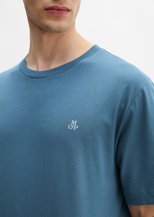 Basic regular T-shirt — Stormy Blue